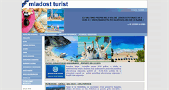Desktop Screenshot of mladostturist.rs